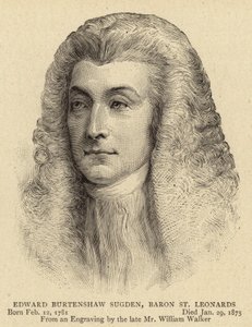 Edward Burtenshaw Sugden, Baron St Leonards von English School